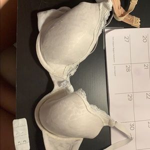 White push up bra